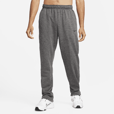 Nike Therma Men's Therma-FIT Open Hem Fitness Pants. Nike.com